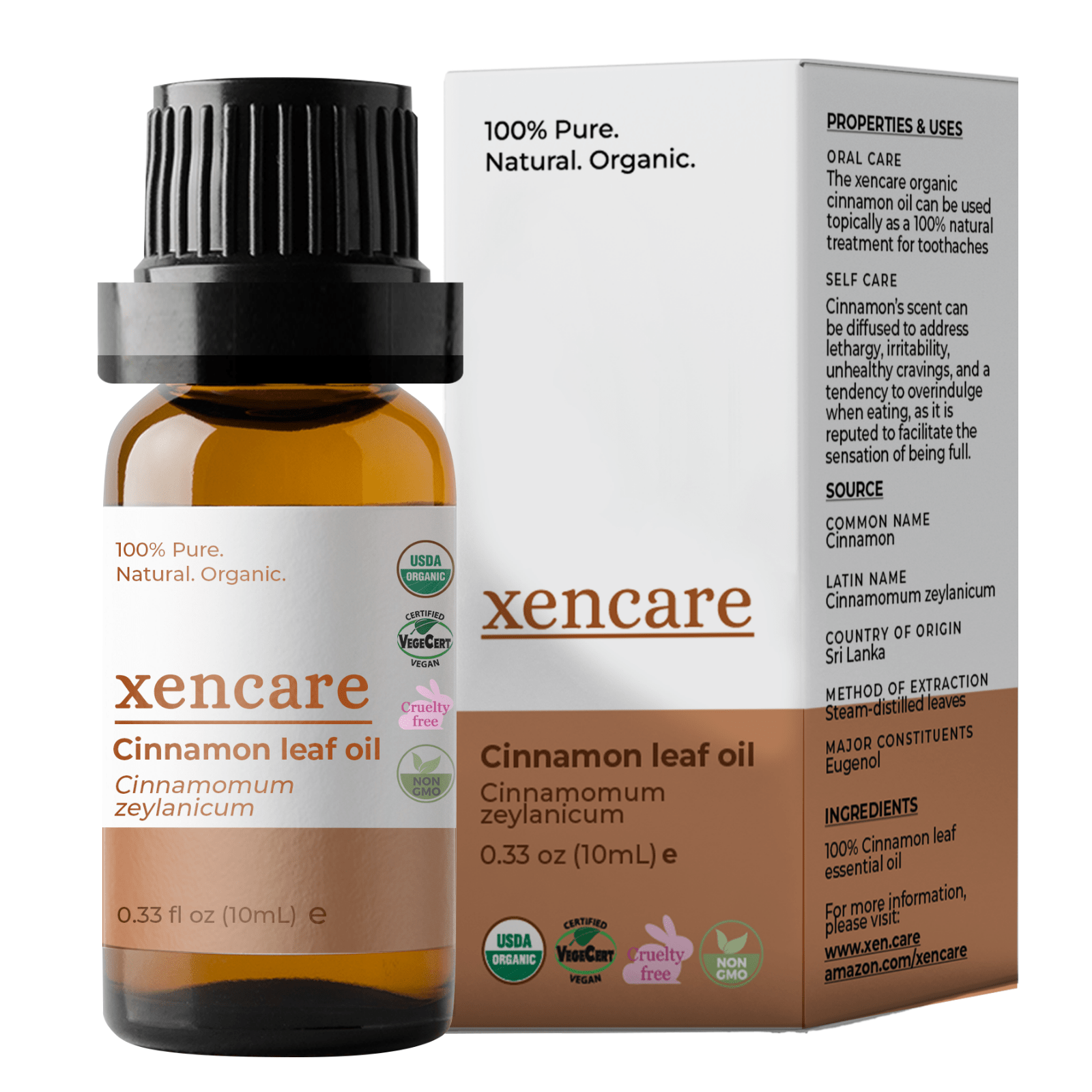 Organic Cinnamon Leaf Oil - xencare