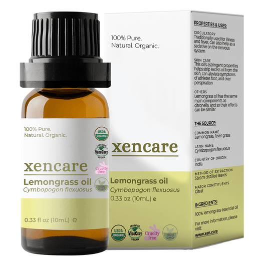 Organic Lemongrass Oil - xencare