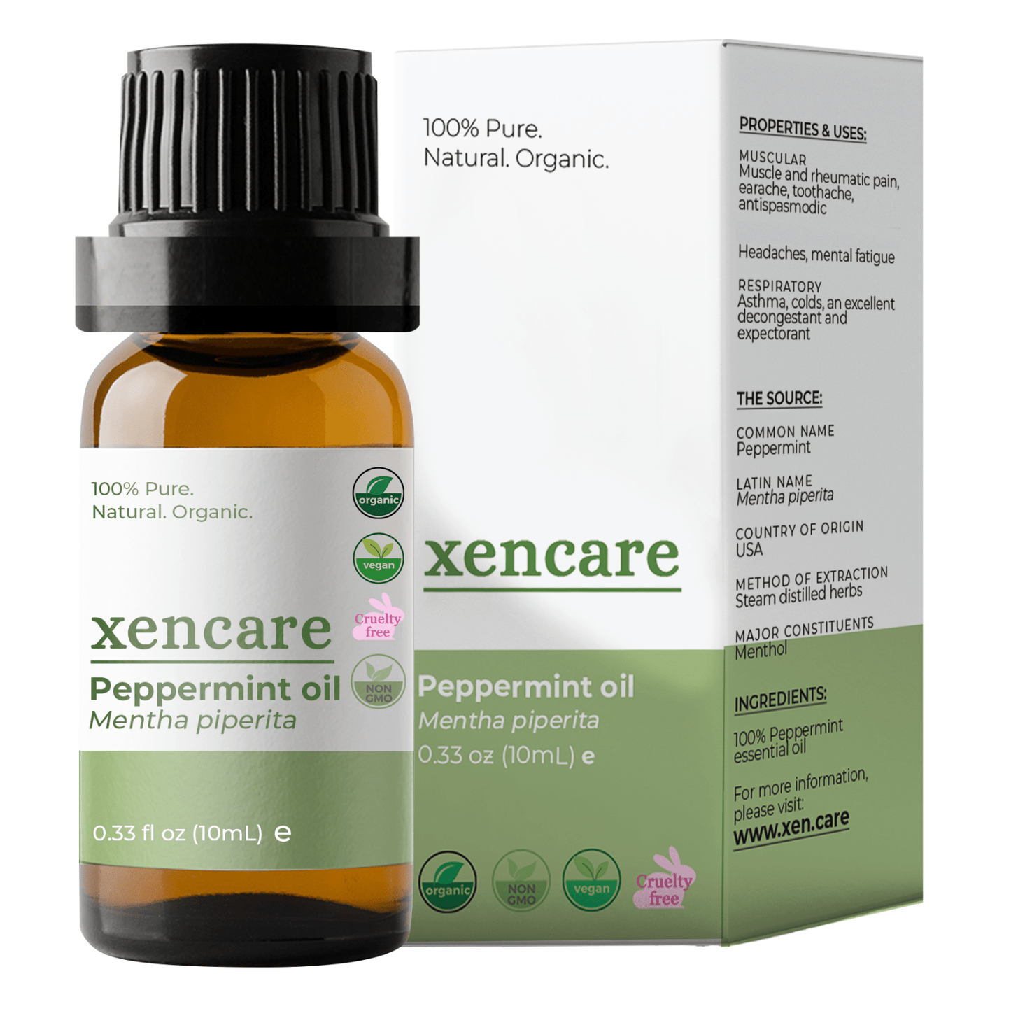 Organic Peppermint Oil - xencare