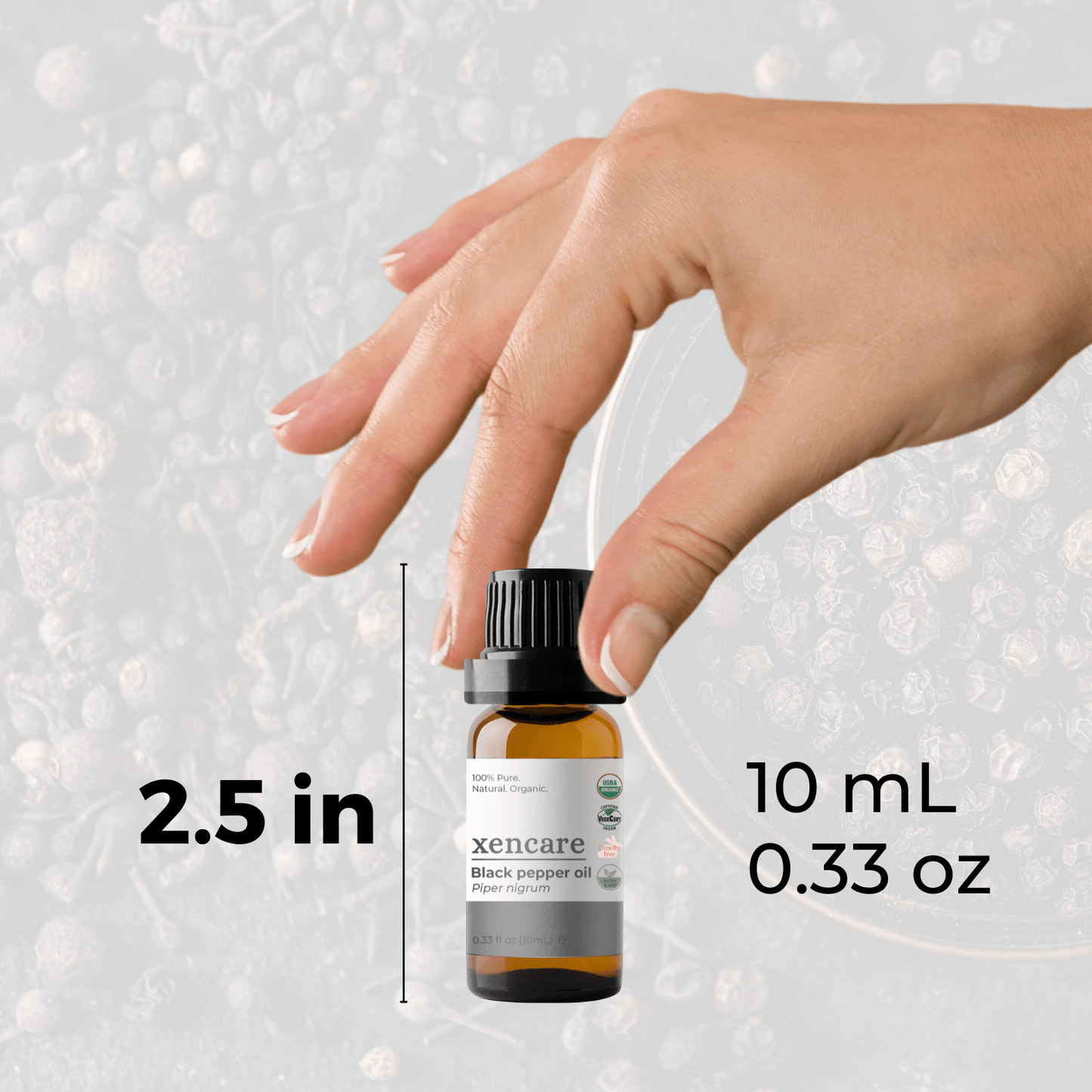 Organic Black Pepper Oil - xencare