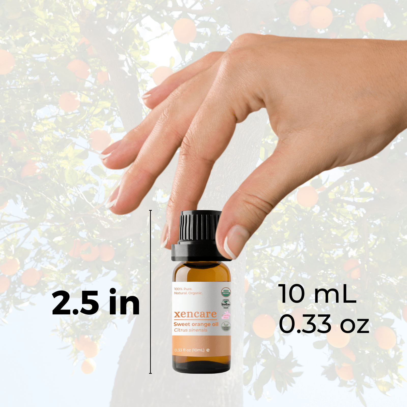 Organic Sweet Orange Oil - xencare