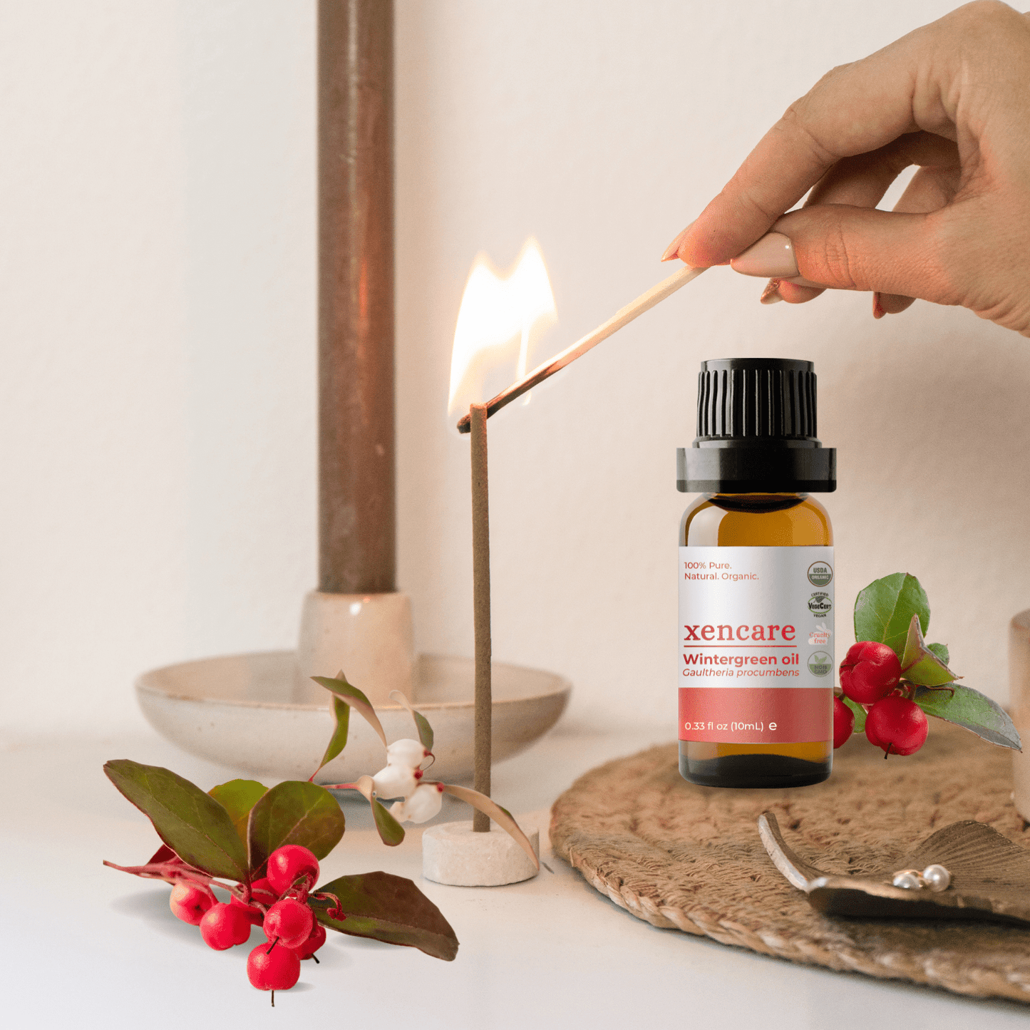 Organic Wintergreen Oil - xencare