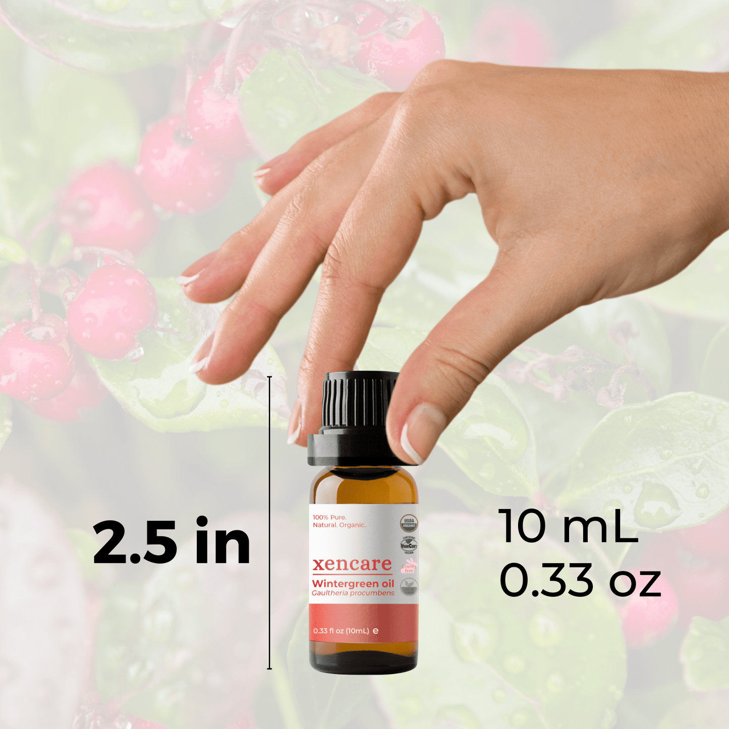 Organic Wintergreen Oil - xencare